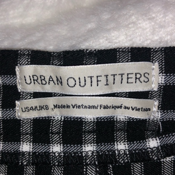 Black & White UO Checkered Pants - Picture 4 of 4